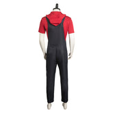 Anime One Piece 2023 Luffy Red Outfits Cosplay Costume Halloween Carnival Suit